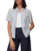 Whistles Bandana Print Bowling Shirt