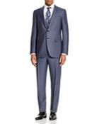 Canali Firenze Birdseye Stripe Regular Fit Suit
