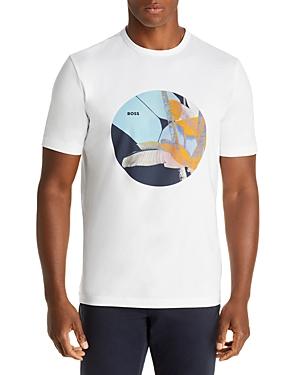 Boss Tiburt Regular Fit Graphic Logo Tee