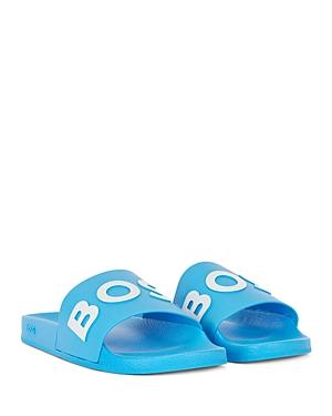 Boss Men's Bay Logo Slides