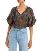 Ramy Brook Eugenia Striped Top