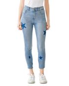 Dl1961 Florence Mid-rise Star Skinny Jeans In Warren