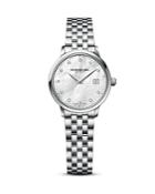 Raymond Weil Toccata Stainless Steel Watch With Diamonds, 29mm