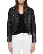 Allsaints Nysa Quilted Leather Biker Jacket