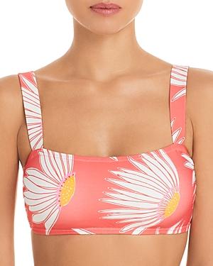 Kate Spade New York Printed Square Neck Bikini Top