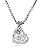 David Yurman Cable Heart Pendant With Diamonds