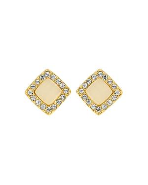 Adore Resin & Pave Stud Earrings