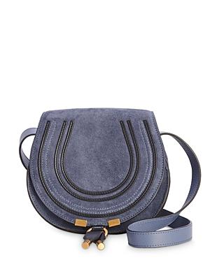 Chloe Marcie Small Leather Saddle Bag
