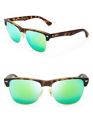Ray-ban Mirrored Clubmaster Sunglasses
