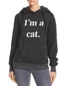 Wildfox Guess What I Am Cuddles Cat Hoodie