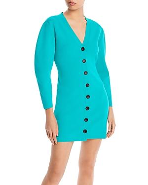 A.l.c. Nate Button Front Sweater Dress