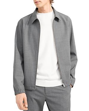 Theory Brody Stretch Wool Bomber Jacket