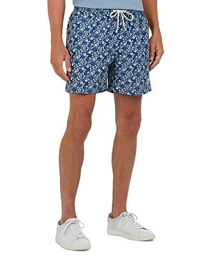 Barbour Crescent Navy Swim Trunks