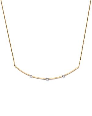 Marco Bicego 18k Yellow Gold Luce Diamond Bar Necklace, 16.5 - 100% Exclusive