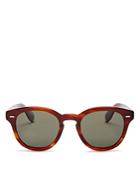 Oliver Peoples Unisex Cary Grant Polarized Round Sunglasses, 50mm
