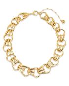 Charm & Chain Collar Necklace, 16
