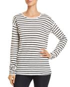 Theory Relaxed Stripe Top
