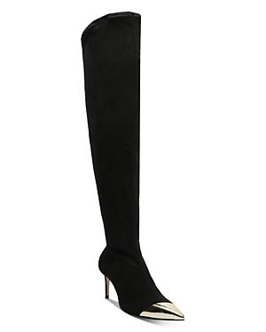 Schutz Women's Luh Up Capped Pointed Toe Over The Knee Boots