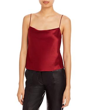 Alice And Olivia Harmon Cowl Neck Camisole Top