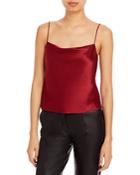 Alice And Olivia Harmon Cowl Neck Camisole Top