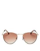 Le Specs Women's Hot Stuff Round Sunglasses, 52mm