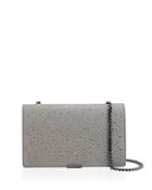 Ted Baker Avianna Crystal-embellished Suede Clutch