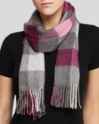 C By Bloomingdale's Colorblocked Cashmere Scarf