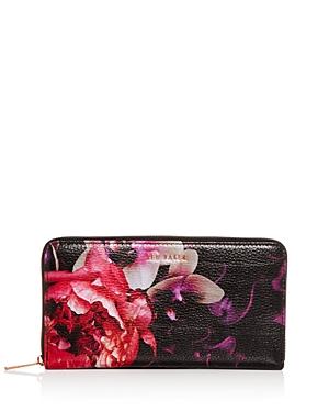 Ted Baker Splendour Floral Leather Continental Wallet