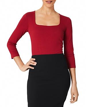 Hobbs London Debbie Square Neck Top