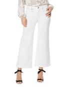 Nydj Teresa High Rise Ankle Wide Leg Jeans In Optic White