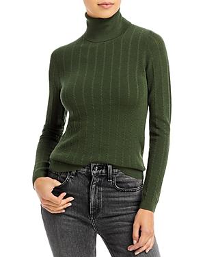 Vanessa Bruno Sylvanie Micro Cable Turtleneck Sweater