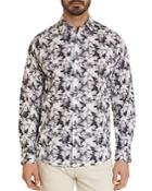 Robert Graham Fort Summer Cotton Floral Print Classic Fit Button Up Shirt