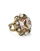 Sorrelli Faceted Cluster Statement Ring