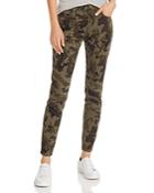 Aqua Ankle Skinny Jeans In Olive Camo - 100% Exclusive