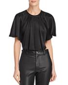 Divine Heritage Cropped Batwing Blouse