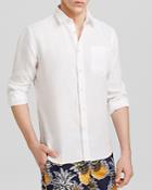 Vilebrequin Linen Button Down Shirt - Regular Fit