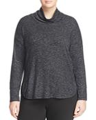 B Collection By Bobeau Curvy Sharon Cowlneck Knit Tee