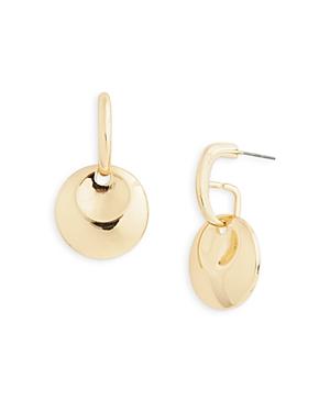 Aqua Disc Charm Hoop Earrings - 100% Exclusive