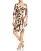 Leota Celeste Zebra-print Dress