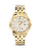 Versace Collection Business Slim Gold Watch, 43mm