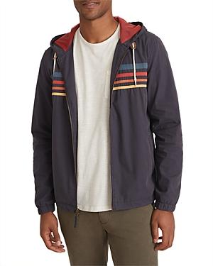 Marine Layer Howell Stretch Twill Hooded Windbreaker