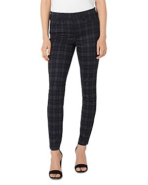 Liverpool Los Angeles Madonna Plaid Skinny Pants