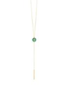 Gorjana Brinn Disc Lariat Necklace, 19