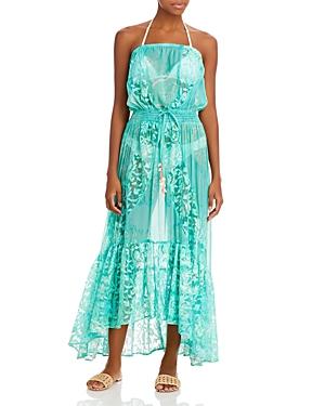 Ramy Brook Markos Sheer Jacquard Cover-up