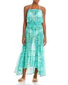 Ramy Brook Markos Sheer Jacquard Cover-up