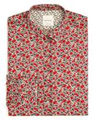 Paul Smith Gents Floral Print Regular Fit Dress Shirt