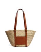 Gerard Darel Colette Palm Basket Shoulder Bag