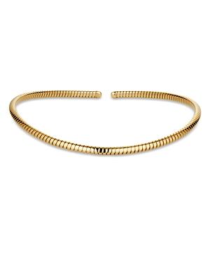 Marina B 18k Yellow Gold Trisolina Choker Necklace