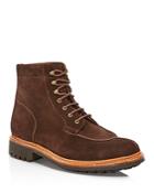 Grenson Grover Brown Suede Boots