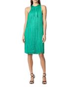 Herve Leger Racer Back Fringe Mini Dress